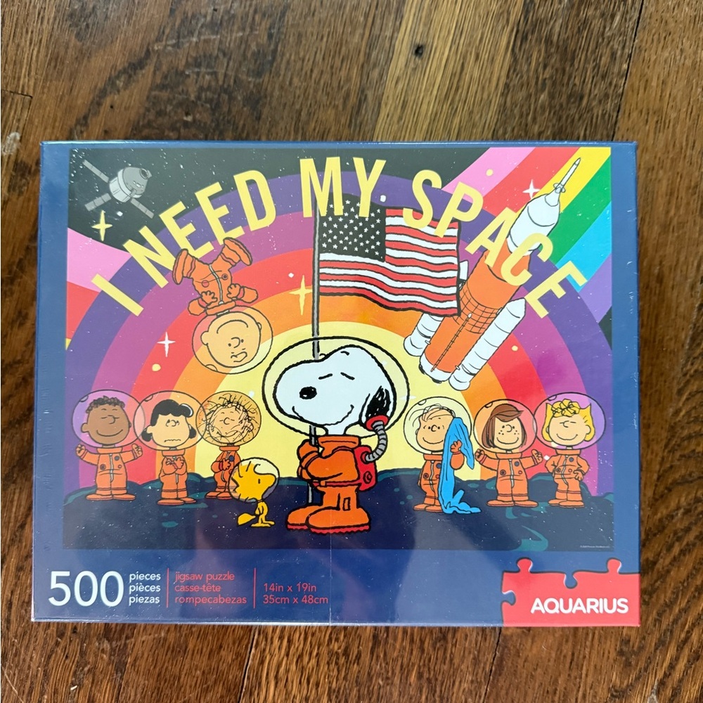 Peanuts 'I Need My Space' 500-Piece Jigsaw Puzzle - Multicolor